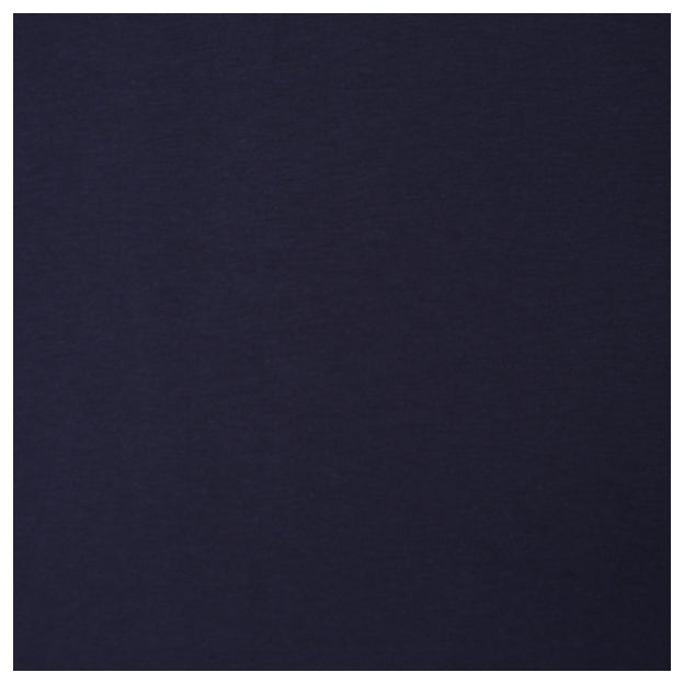 Baumwolljersey uni navy