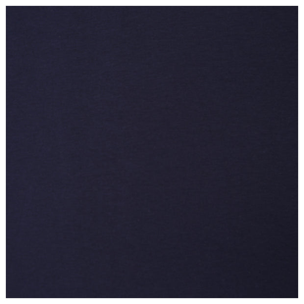 Baumwolljersey uni navy