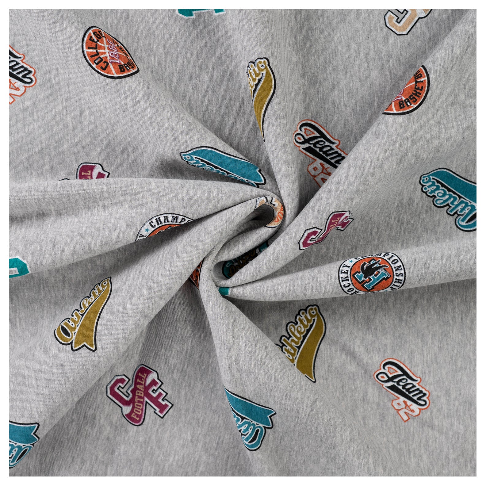Sweat Sport grau meliert