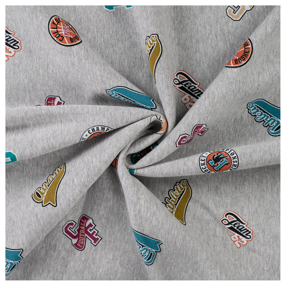 Sweat Sport grau meliert