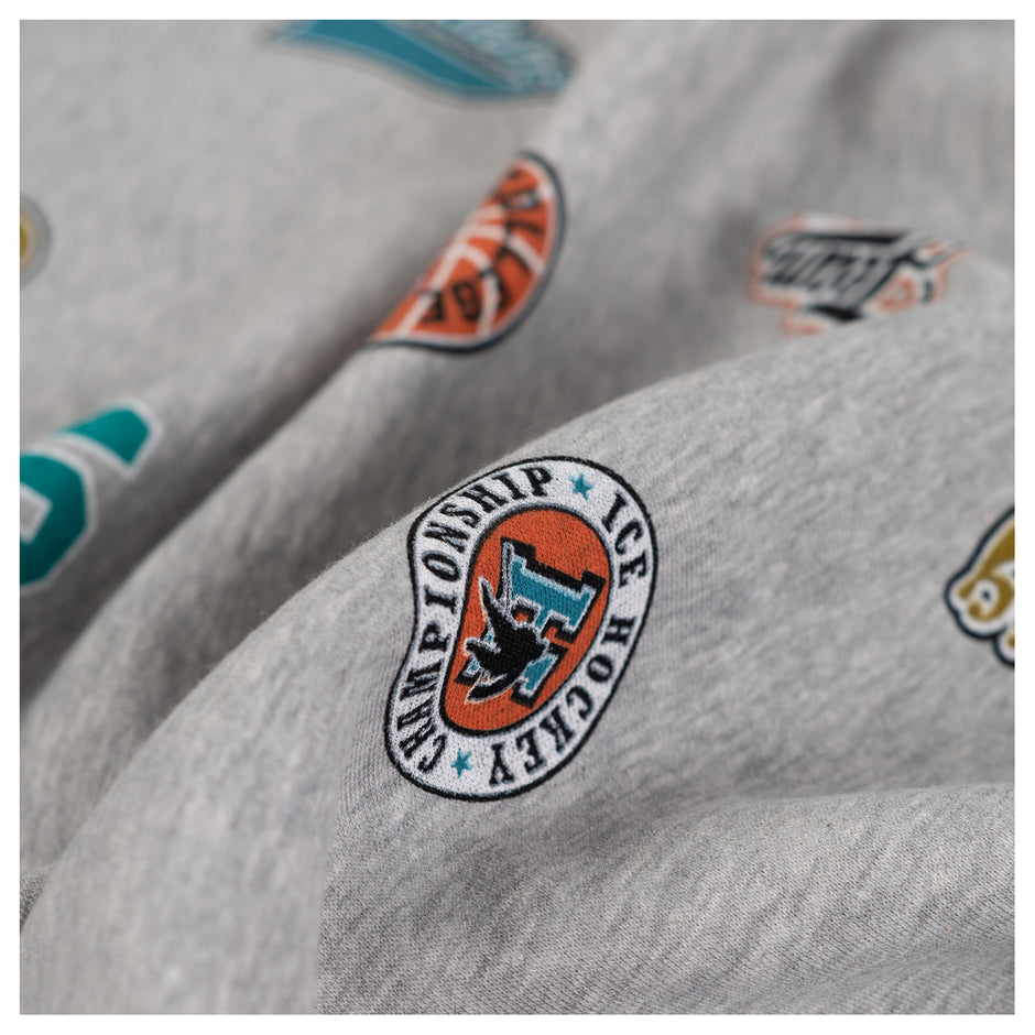 Sweat Sport grau meliert
