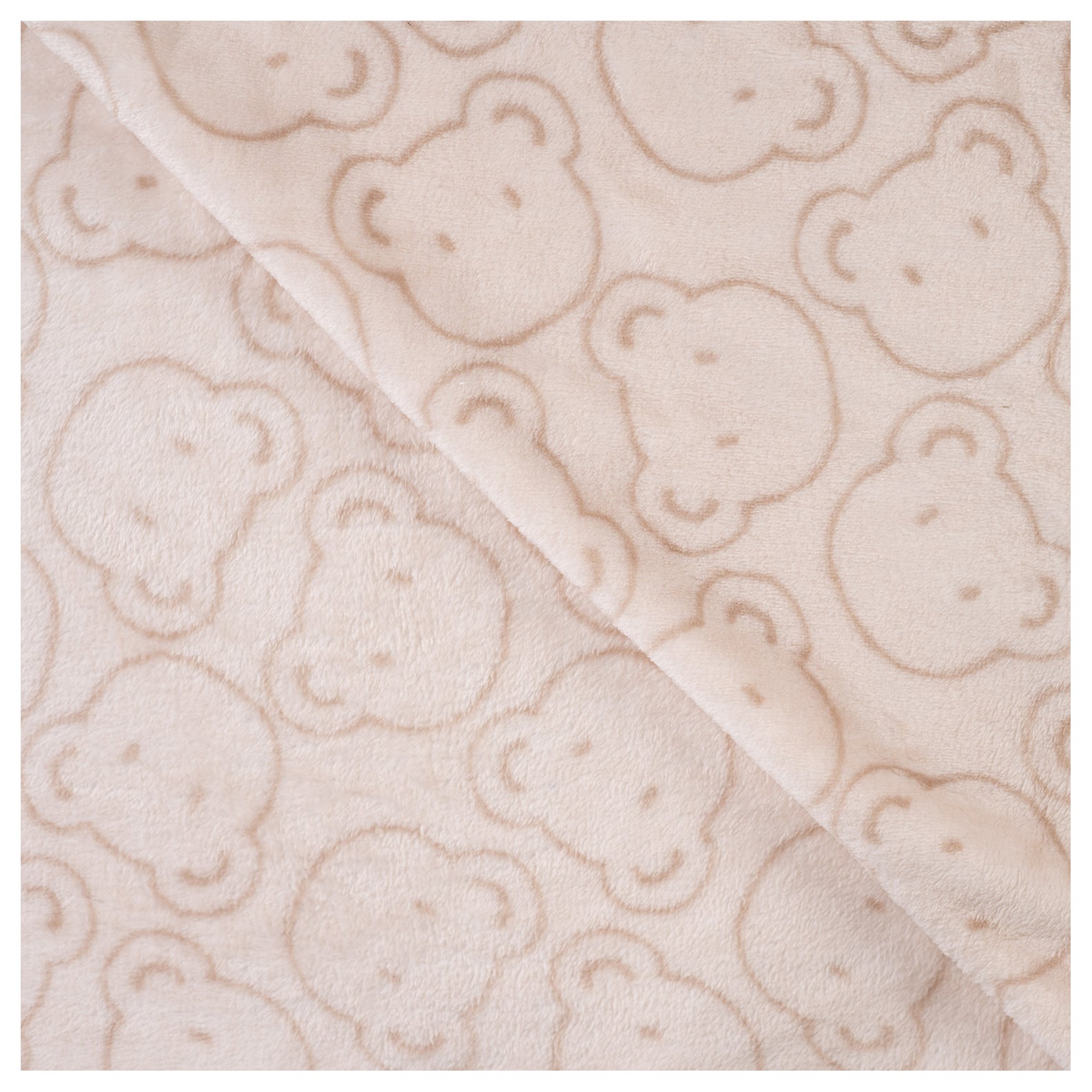 Fleece Bären beige