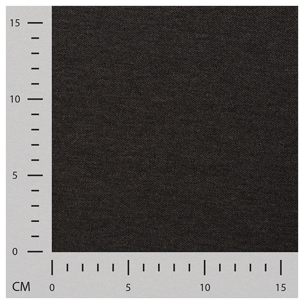 Twill Jeansoptik dunkelgrau meliert