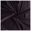 Velour schwarz mit Glanz in violett
