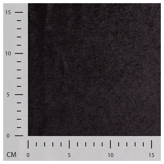 Velour schwarz mit Glanz in violett