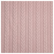 Zopf Jacquard/ Jersey rosa