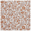 Jersey Blumen Collage weiß