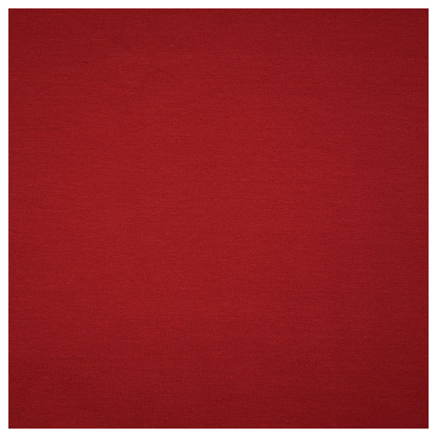 Baumwolljersey uni weinrot