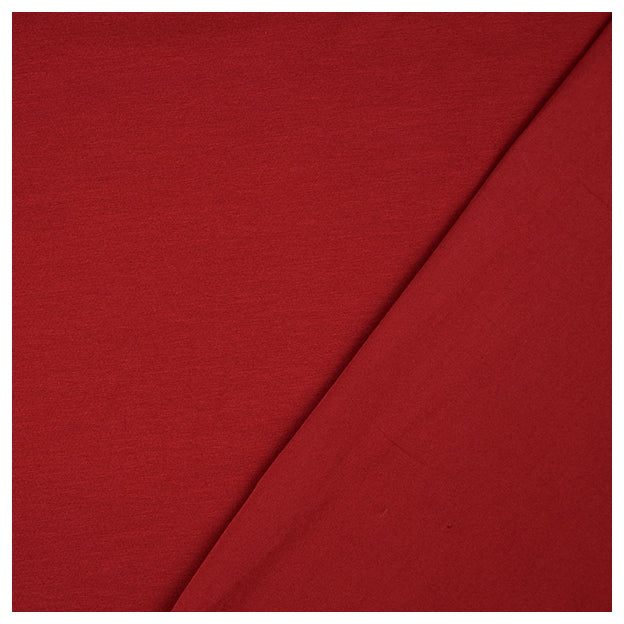Baumwolljersey uni weinrot