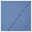 French Terry uni jeansblau melange