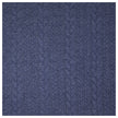 Zopf Jacquard/ Jersey jeansblau
