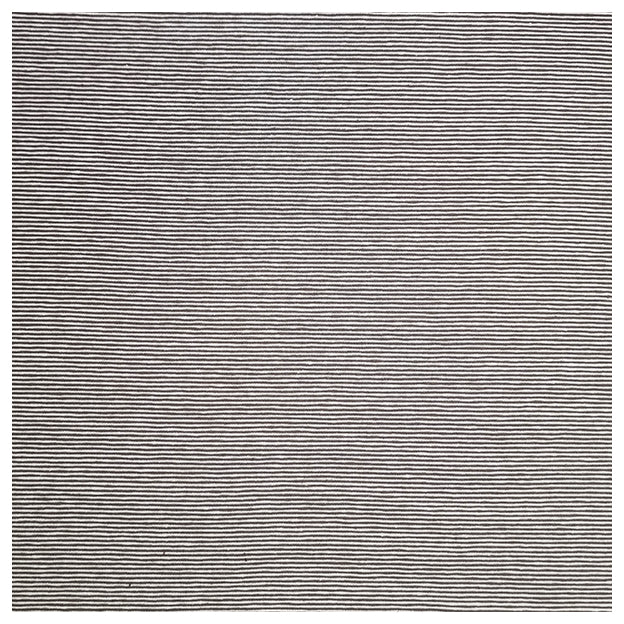 Jersey Streifen schmal taupe und weiß