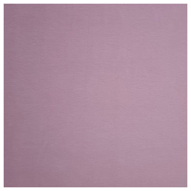 Baumwolljersey uni pink lavender