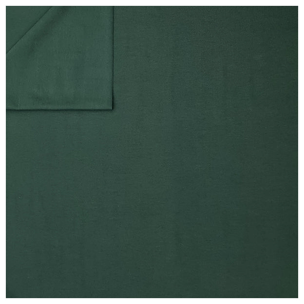 Baumwolljersey uni dunkelgrün