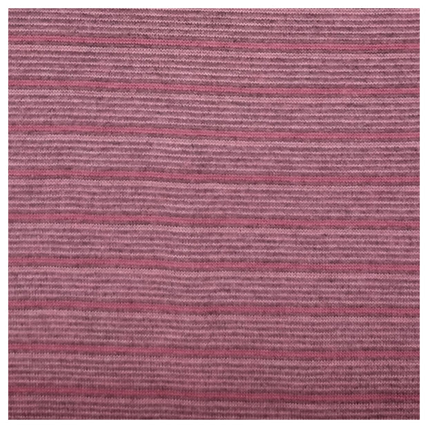 Bündchen Streifen rosa und grau