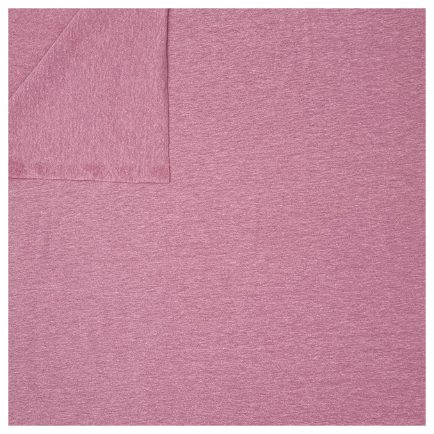 Baumwolljersey rosa meliert