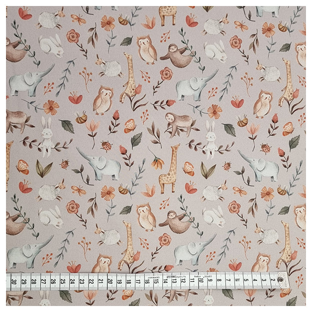 Softshell Wildtiere beige