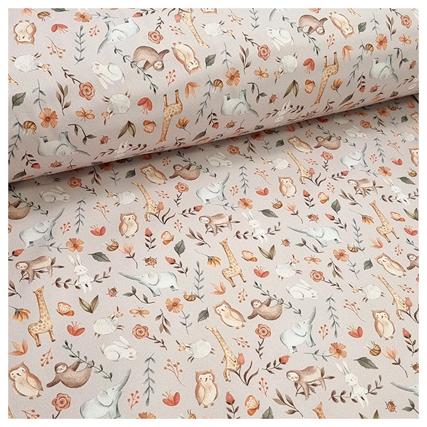 Softshell Wildtiere beige