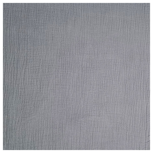 Musselin Baumwolle hellblau