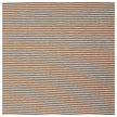 Jersey Streifen Karamell und weiß 2mm