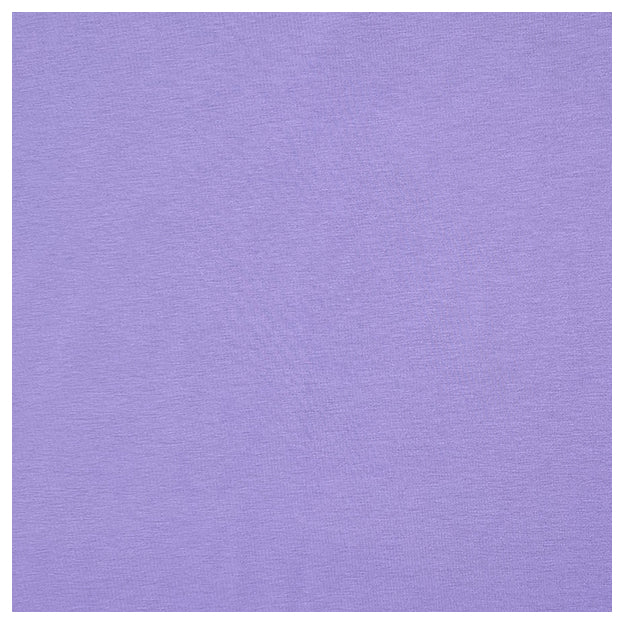 Baumwolljersey uni lila rose