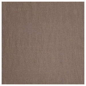 Leinen uni taupe