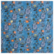 Jersey Panel Roboter blau