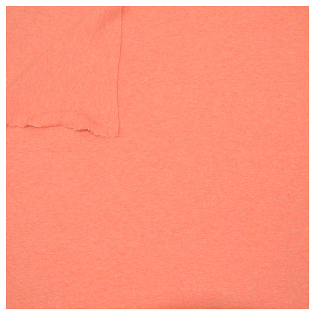 Interlock Jersey Uni orange meliert Organic