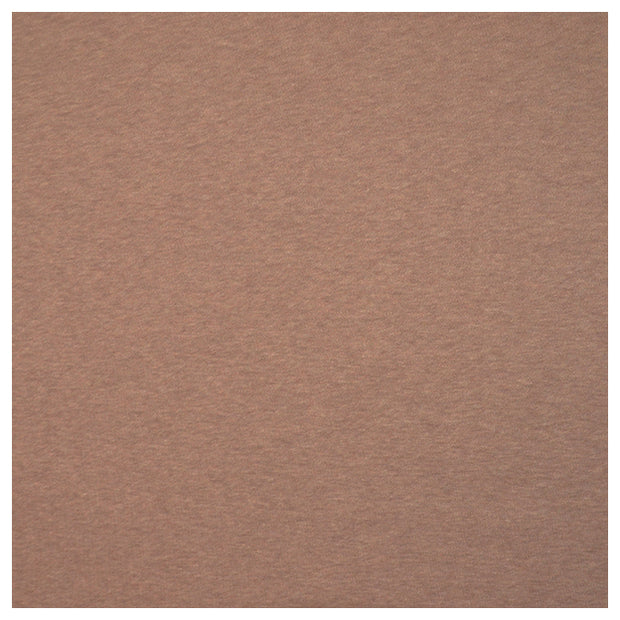 Baumwolljersey hellbraun meliert