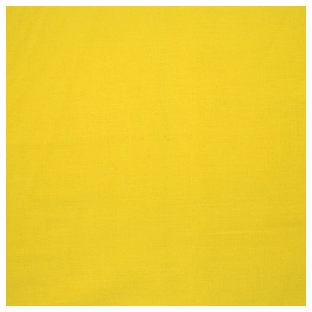 Baumwolle uni gelb