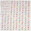 Baumwollstoff Panda Obst rosa/grün