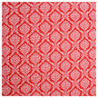 Baumwollstoff Ornamente rot