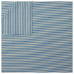 Jersey Streifen weiß/hellblau