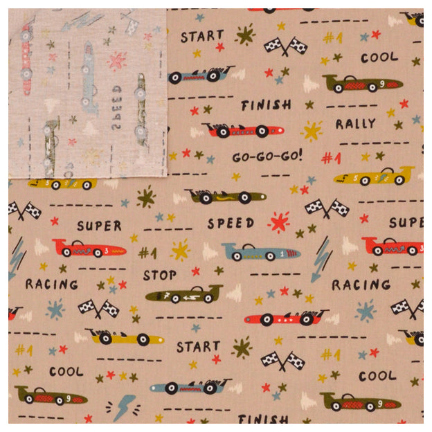 Baumwolle Popeline GO GO GO