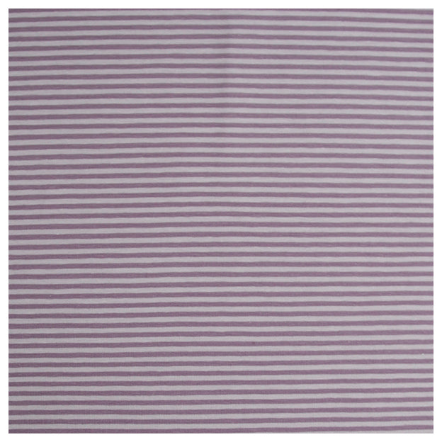 Jersey Streifen flieder und violett 2mm