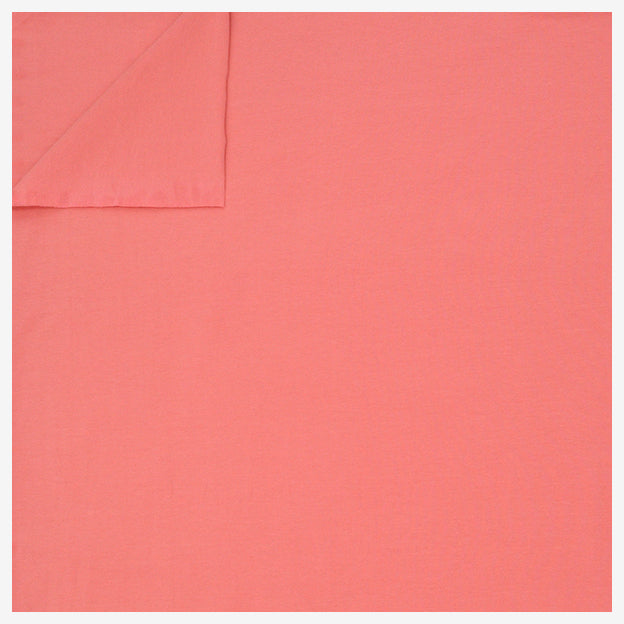 Baumwolljersey uni lachs