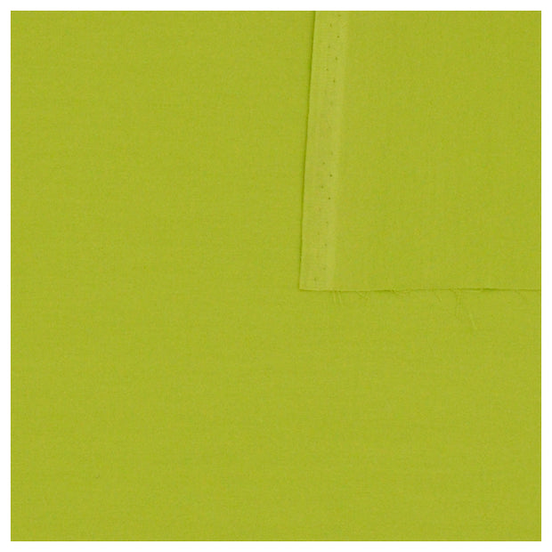 Baumwolle uni lime