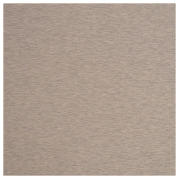 Sweatstoff hellgrau melange