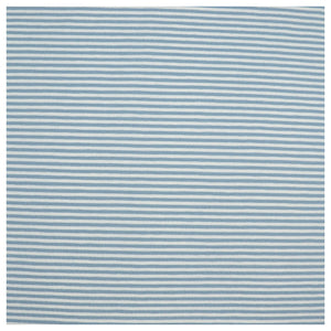 Jersey Streifen blau und weiß 2mm