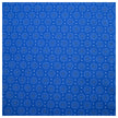 Baumwollstoff Kreise blau