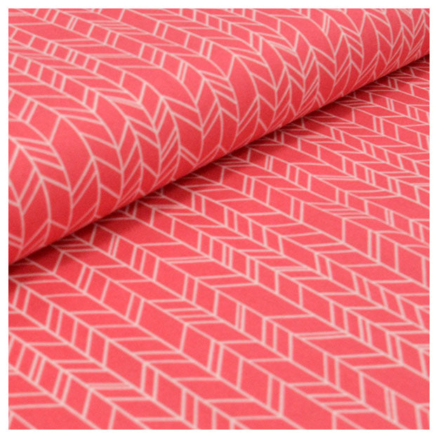 Baumwolle Popeline Zigzag