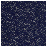 Jersey Punkte dunkelblau/Glitter