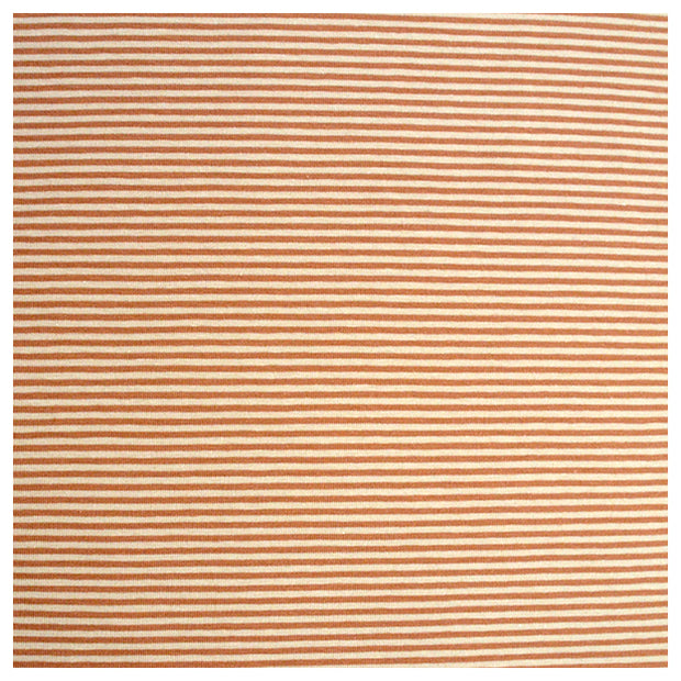 Jersey Streifen braun und hellbraun 2mm