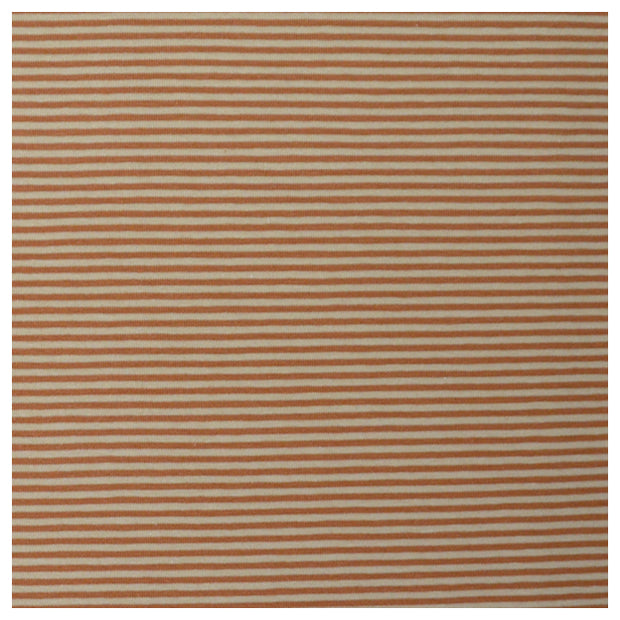 Jersey Streifen braun und hellbraun 2mm