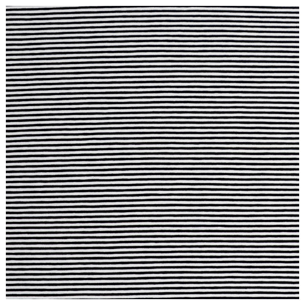 Jersey Streifen schwarz und weiß 2mm
