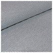 Jersey Streifen schwarz und weiß 2mm