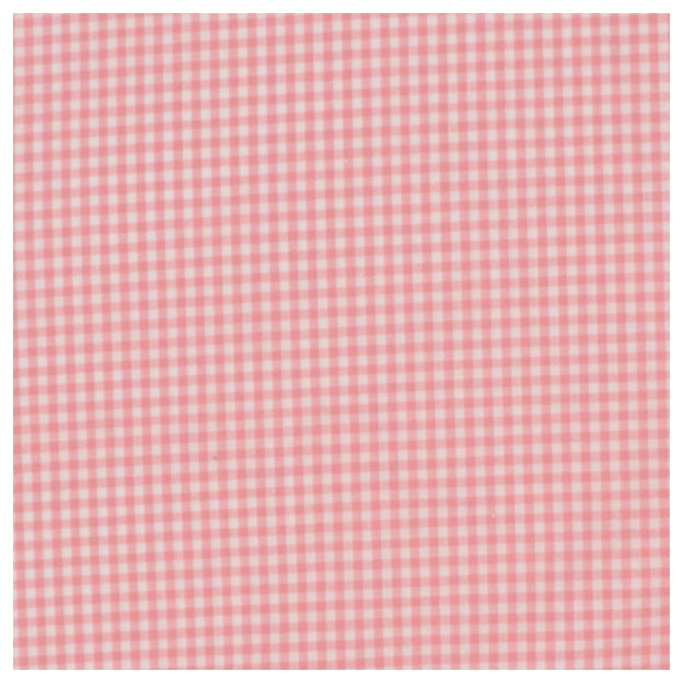 Baumwolle Karo rosa/weiß 2,7 mm