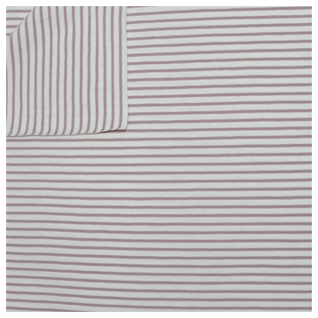 Jersey Streifen grape nectar und weiß