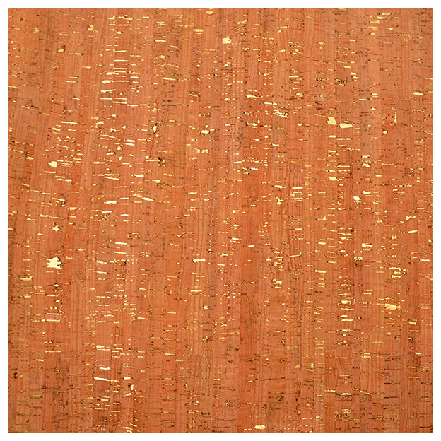 Korkstoff natur mit gold