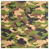 Jersey Stoffpaket Jersey Camouflage / Jersey Streifen + Bündchen